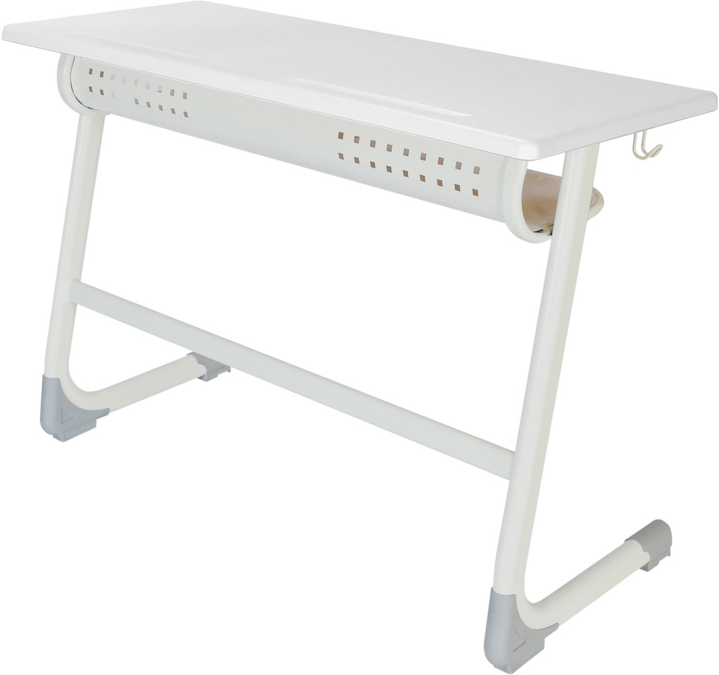 Bureau d'école élégant simple avec plateau werzalit sans panneau