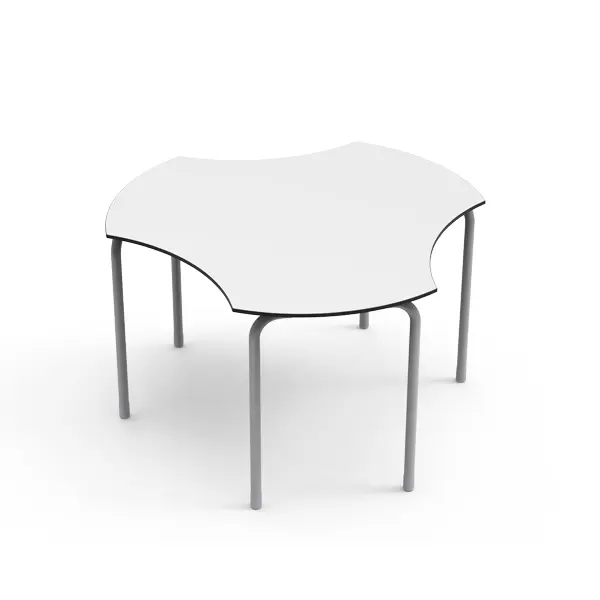 Table circulaire découpé