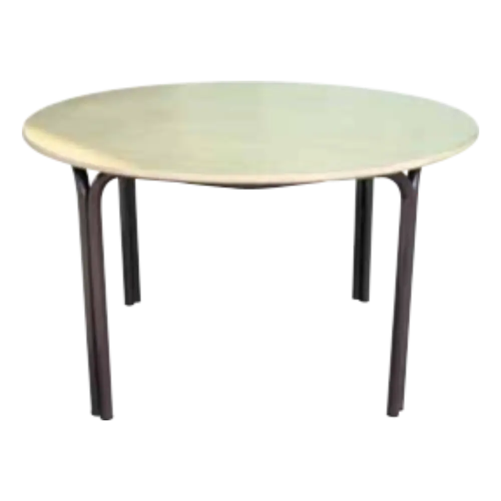 Table Ronde avec pied double