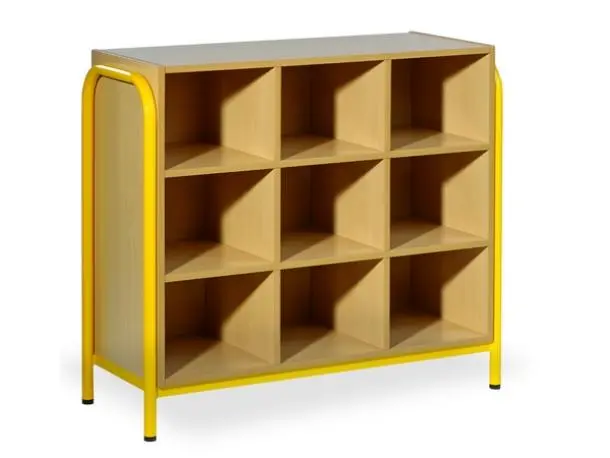 Etagère bibliothèque - 9 Rangements